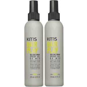 KMS California Hair Play Sea Salt Spray 6.8 oz PACK OF 2